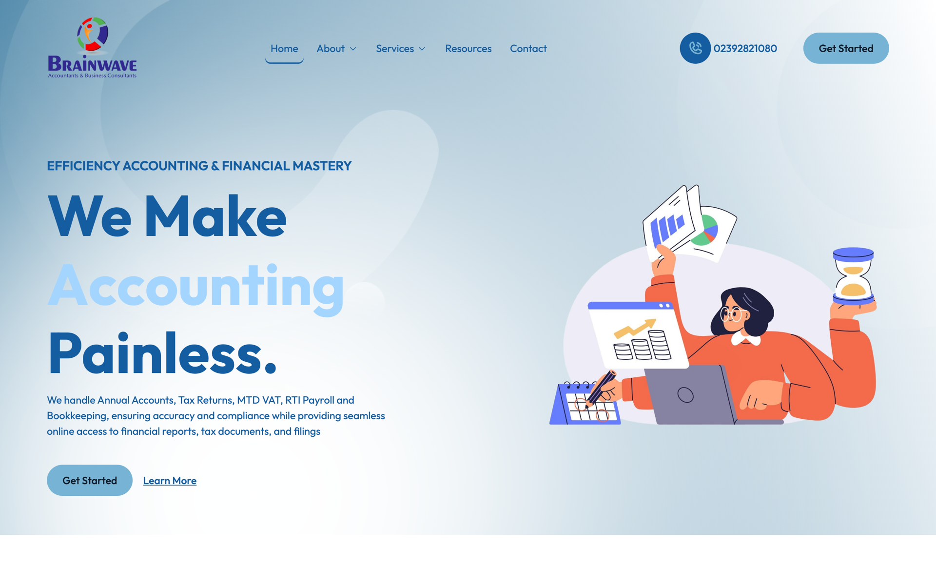 Brainwave Business Consultants screenshot